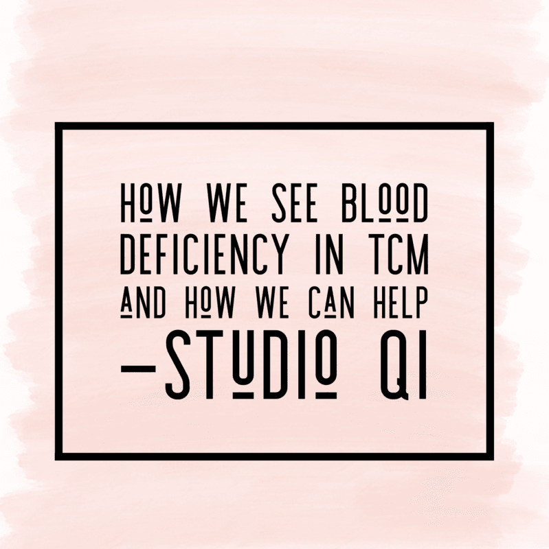 Signs of having Blood Deficiency in TCM Signs of having Blood Deficiency in TCM